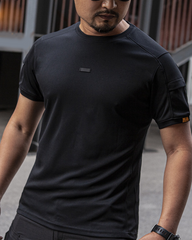 Outdoor sports round neck short-sleeved quick-drying T-shirt