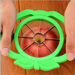 Large Apple Cutter Multifunction with Handle Stainless Steel Core Removing Fruit Slicer