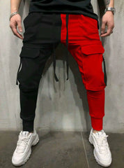 Men's Leisure Sports Trousers with Bodybuilding Pocket