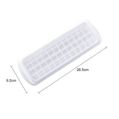 12/48/60 Grids Ice Cube Tray Plastic Ice Cube Maker Sphere Mold for Cocktail Juice Whiskey Ice Cube Tray With Lid Kitchen Tool