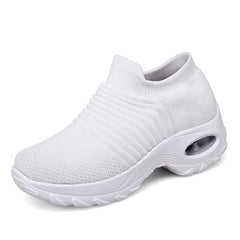 Women's Air Cushion Flyknit Sports Shoes