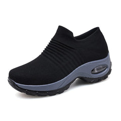 Women's Air Cushion Flyknit Sports Shoes