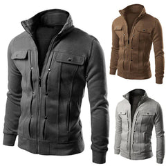 Generic Men's Slim Lapel Cardigan Coat Jacket