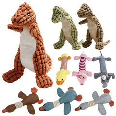 Pet Product Pet Dog Toy Stuffed Dinosaur Four-legged Long Animal