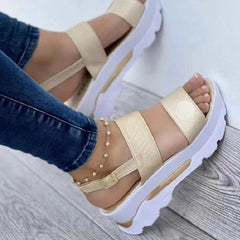 Sandals Women Platform Sandals Summer Shoes Women Heels Sandalias Mujer Lightweight Wedges Shoes Platform Heels Sandals