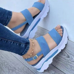 Sandals Women Platform Sandals Summer Shoes Women Heels Sandalias Mujer Lightweight Wedges Shoes Platform Heels Sandals