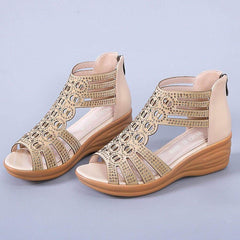 Women's Comfortable Fashion Sandals with Bling and Diamonds