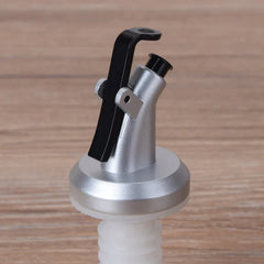 1pc Oil Bottle Sprayer Wine Pourer Sauce Boat Nozzle Liquor Oil Dispenser ASB Lock Leak-Proof Plug Bottle Stopper Kitchen Tool