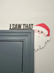 Christmas Wooden Corner Door Frame Christmas Wooden Decorations