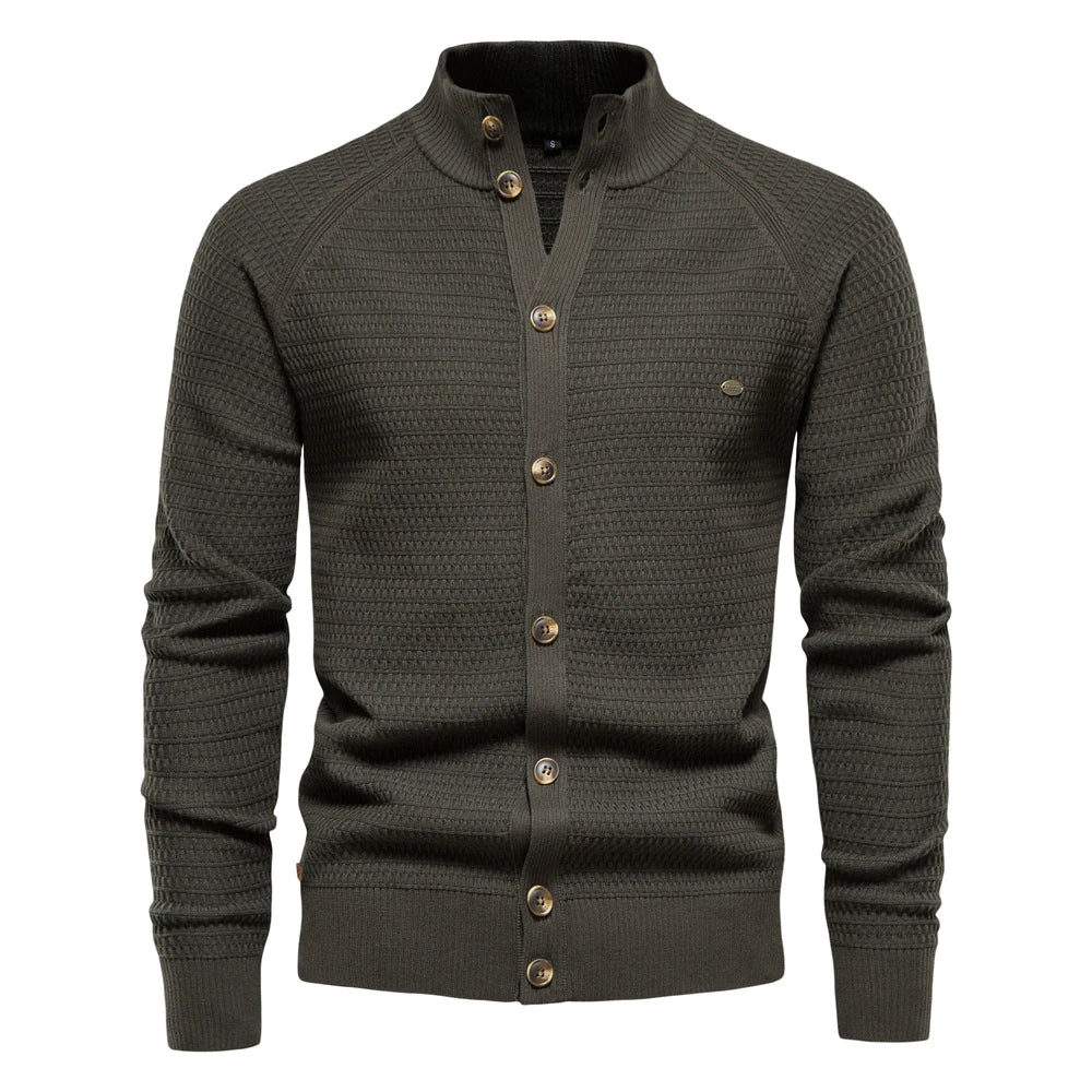 Men's High-Quality Business Cardigan Sweater