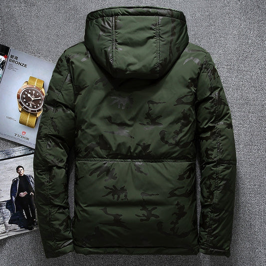 Men's Camouflage Down Jacket