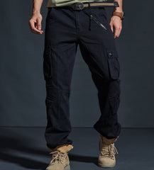 Outdoor loose straight casual suit waist cargo pant