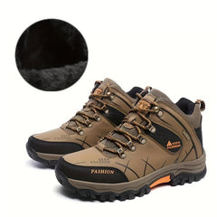 Lightweight and Durable Men's Hiking Boots - Non-Slip and Comfortable for Outdoor Trekking and Camping