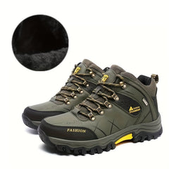 Lightweight and Durable Men's Hiking Boots - Non-Slip and Comfortable for Outdoor Trekking and Camping