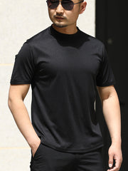 Men's moisture-absorbent and breathable sports T-shirt outdoor quick-drying training clothes