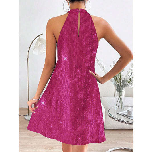 Women's Party Shinning Sequin Dress