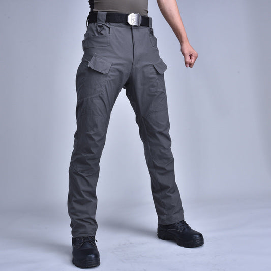 Outdoor wear-resistant camouflage overalls training pants