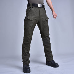 Outdoor wear-resistant camouflage overalls training pants