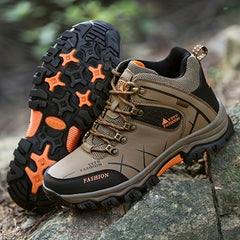 Lightweight and Durable Men's Hiking Boots - Non-Slip and Comfortable for Outdoor Trekking and Camping