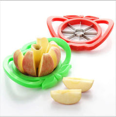 Large Apple Cutter Multifunction with Handle Stainless Steel Core Removing Fruit Slicer