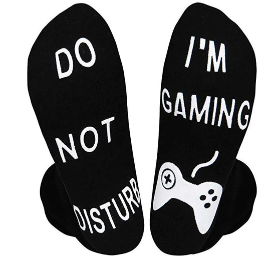 Prime Deals Day Deals Do Not Disturb I'm Playing Gaming Funny Sock