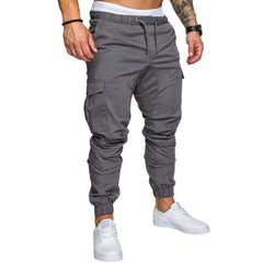 Men's 6 Colors Overalls Sport Trousers Men's Plus Size Woven Fabric Casual Trousers