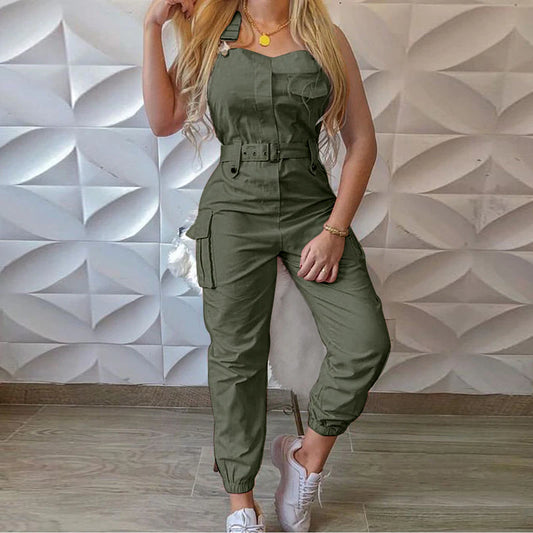 Lässige Cargo-Overalls für Damen