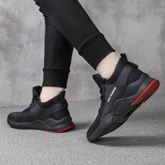 Men Shoes Light Flat Lacing Sneakers