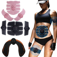 EMS Wireless Smart Muscle Stimulator Trainer Fitness Abdominal Training Electric Weight Loss Stickers Body Slimming Massager