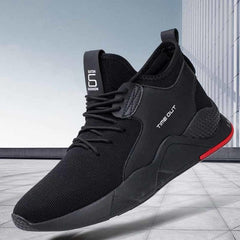 Men Shoes Light Flat Lacing Sneakers