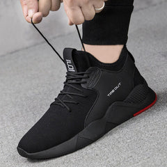 Men Shoes Light Flat Lacing Sneakers