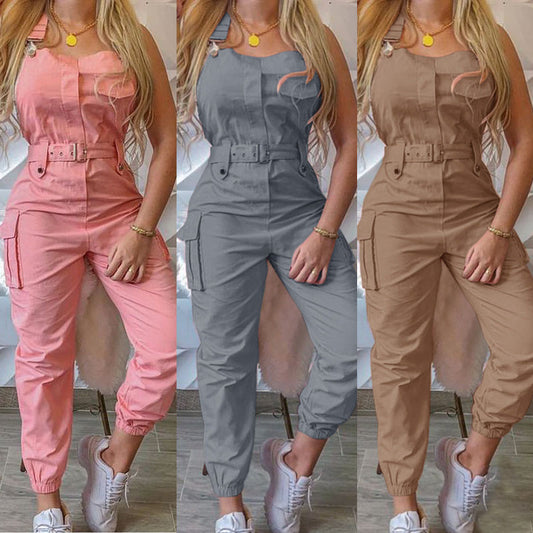 Lässige Cargo-Overalls für Damen