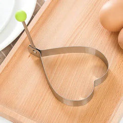 Creative Egg Shape Pancake Kitchen Stainless Steel Kitchenware Creative Fried Egg Mold Pancake Kitchen Utensils Stainless Steel