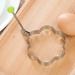 Creative Egg Shape Pancake Kitchen Stainless Steel Kitchenware Creative Fried Egg Mold Pancake Kitchen Utensils Stainless Steel