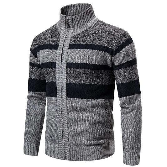 Men's Trendy Long Sleeve Knitting Casual Outdoor Sports Cardigan