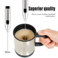 Stainless Steel Electric Handheld Egg Beater