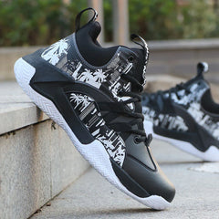 Men's Trendy High-Top Sneakers for Basketball and Running