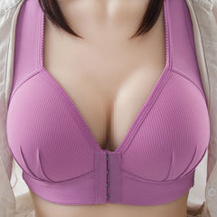 Front Button Underwire Bra