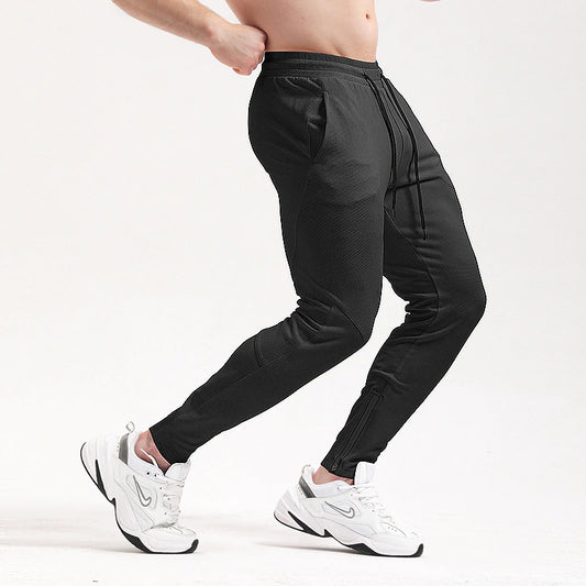 Men's Fitness Outdoor Casual Mesh Breathable Close-fitting Sports Pants