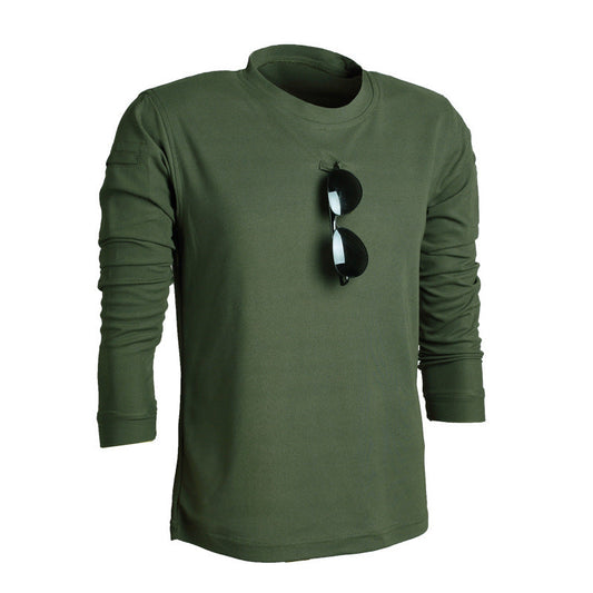 Outdoor loose large size elastic sweat-absorbent casual T-shirt