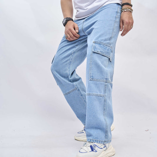 Classic Straight Leg Denim Jeans for Men