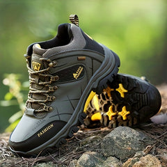 Lightweight and Durable Men's Hiking Boots - Non-Slip and Comfortable for Outdoor Trekking and Camping