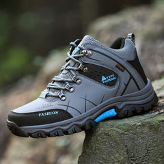 Lightweight and Durable Men's Hiking Boots - Non-Slip and Comfortable for Outdoor Trekking and Camping